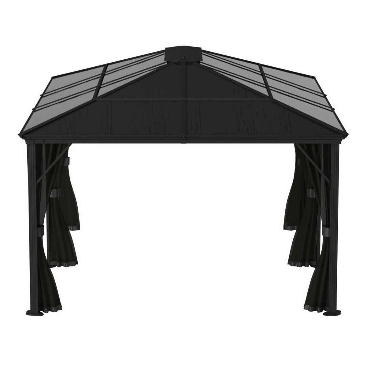 Meridien Hardtop Gazebo 10x10, 10x12, 10x14, 12x16 - Sheds For Space