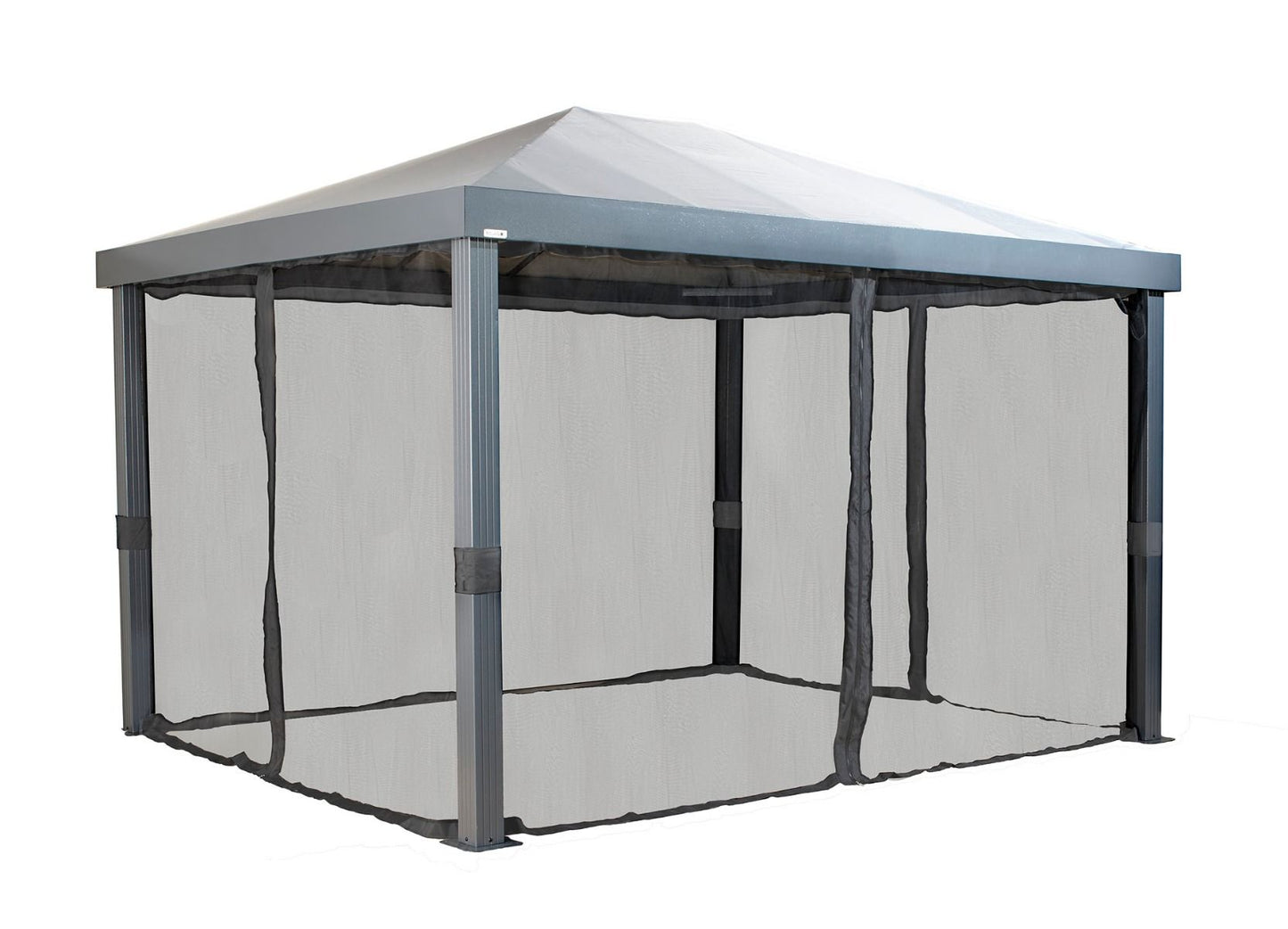 "Monteserra" Gazebo 10x12 ft. (Fabric Roof) - Sheds For Space