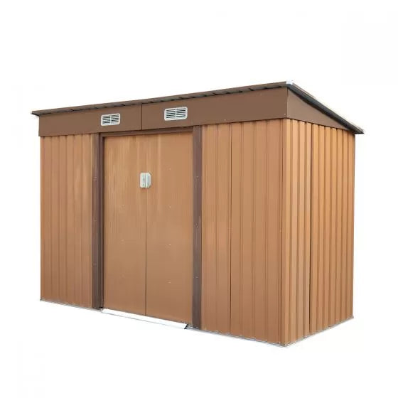 Metal Outdoor Storage Shed - (9' Width x 4' Depth) - Sheds For Space