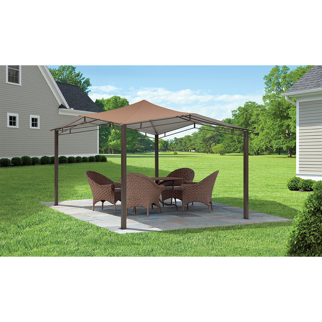 Sequoia Gazebo, 12 ft. x 12 ft. Bronze - Sheds For Space