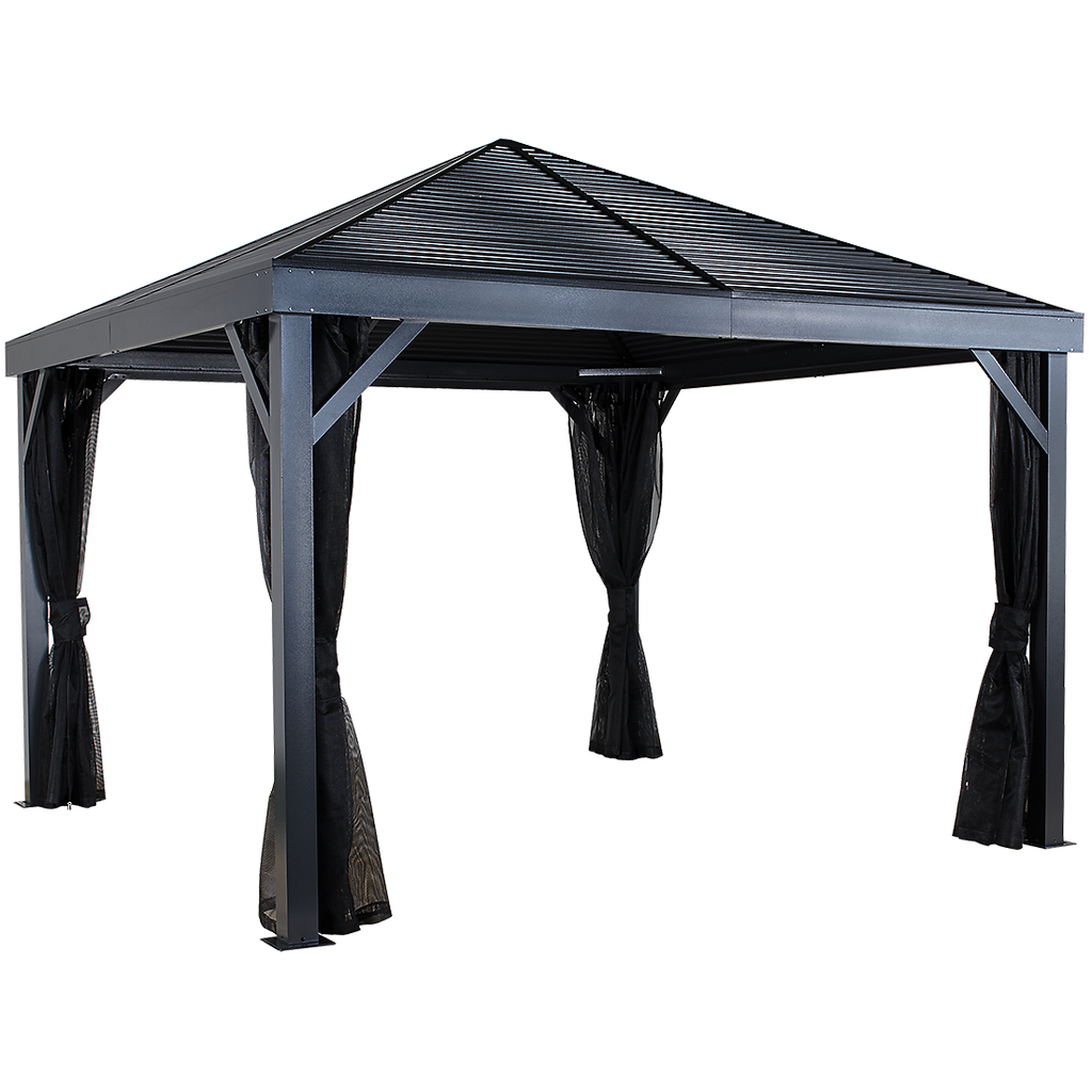 South Beach Hardtop Gazebo, 12 ft. x 12 ft. - Sheds For Space