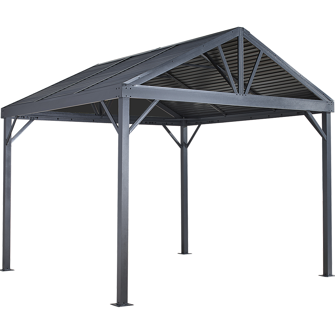 Sanibel I Hardtop Gazebo 8x8 and 10x10 - Sheds For Space