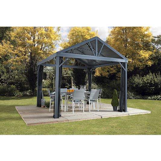 Sanibel I Hardtop Gazebo 8x8 and 10x10 - Sheds For Space