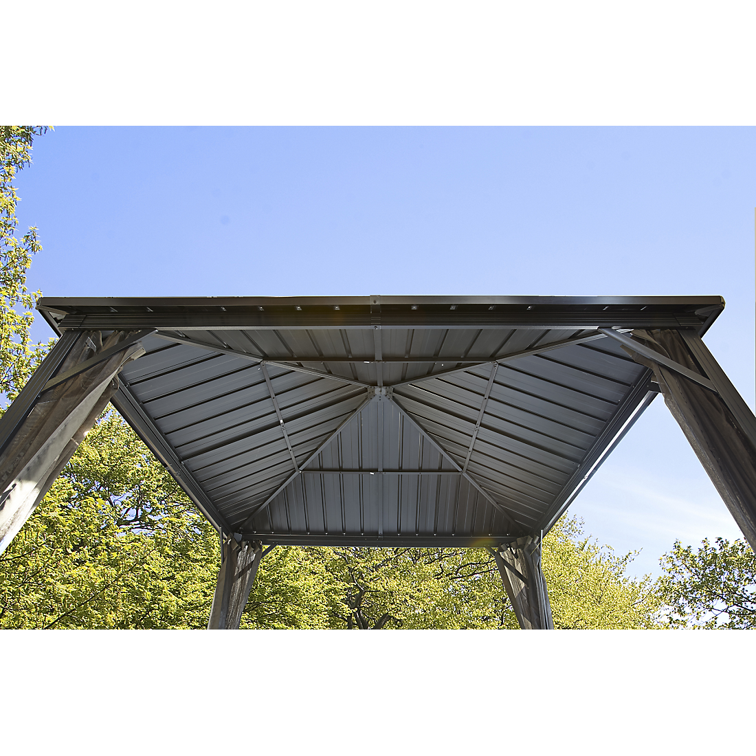 Dakota Hardtop Gazebo 8x8, 10x10, and 10x12 - Sheds For Space