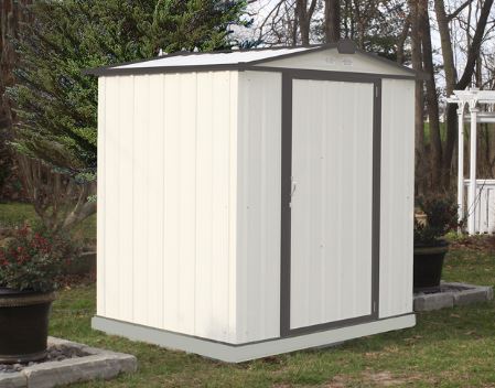 EZEE Shed® Steel Storage Shed 6' Width x 5' Depth - Sheds For Space