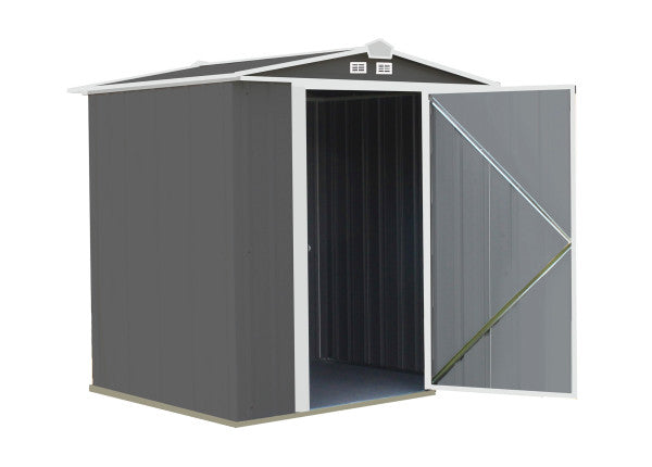 EZEE Shed® Steel Storage Shed 6' Width x 5' Depth - Sheds For Space