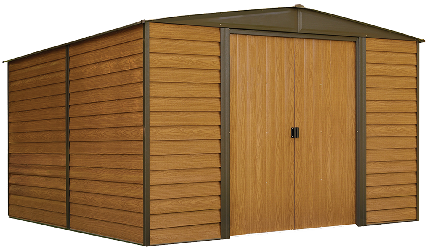 Woodridge Steel Storage Shed 10' Width x 12' Depth - Sheds For Space