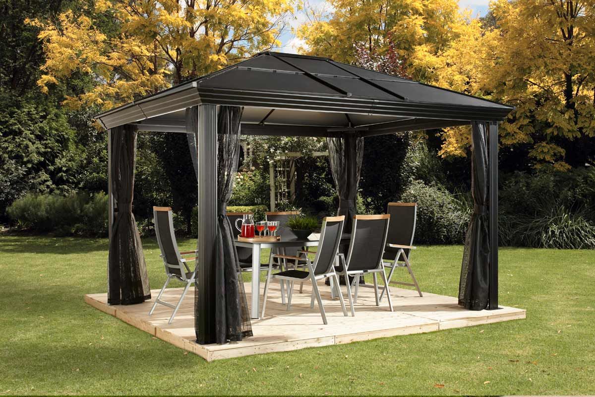 "Cambridge" Hardtop Gazebo, 10 ft. x 12 ft. - Sheds For Space