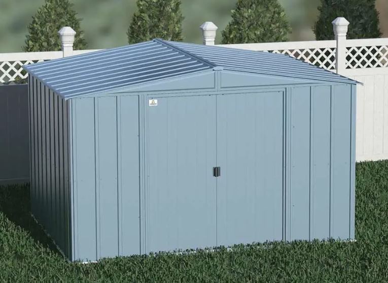 Arrow Classic Steel Storage Shed, 10' Wide x 8' Depth - Sheds For Space