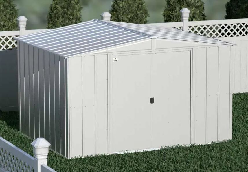 Arrow Classic Steel Storage Shed, 10' Wide x 8' Depth - Sheds For Space