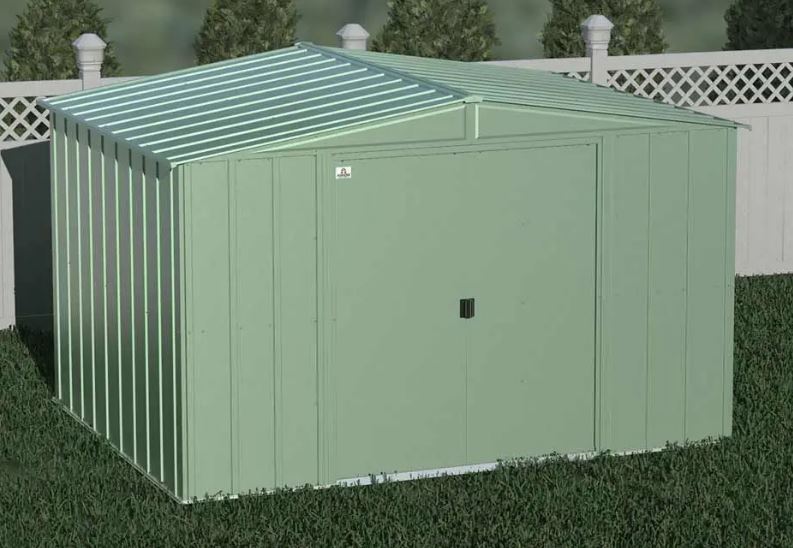 Arrow Classic Steel Storage Shed, 10' Wide x 8' Depth - Sheds For Space