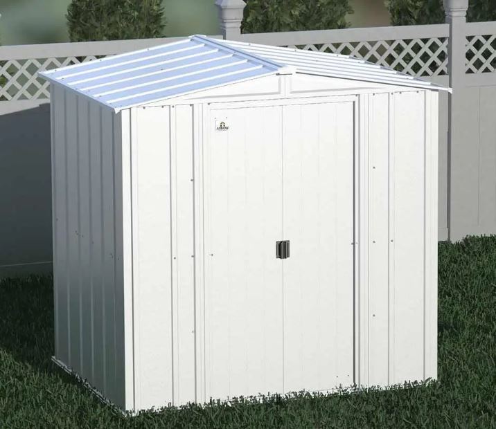 Arrow Classic Steel Storage Shed, 6' Wide x 5' Depth - Sheds For Space