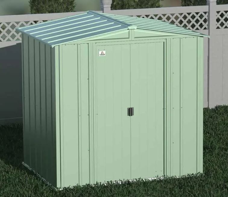 Arrow Classic Steel Storage Shed, 6' Wide x 5' Depth - Sheds For Space