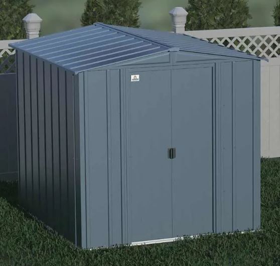 Arrow Classic Steel Storage Shed, 6' Wide x 7' Depth - Sheds For Space