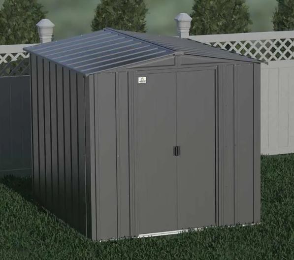 Arrow Classic Steel Storage Shed, 6' Wide x 7' Depth - Sheds For Space