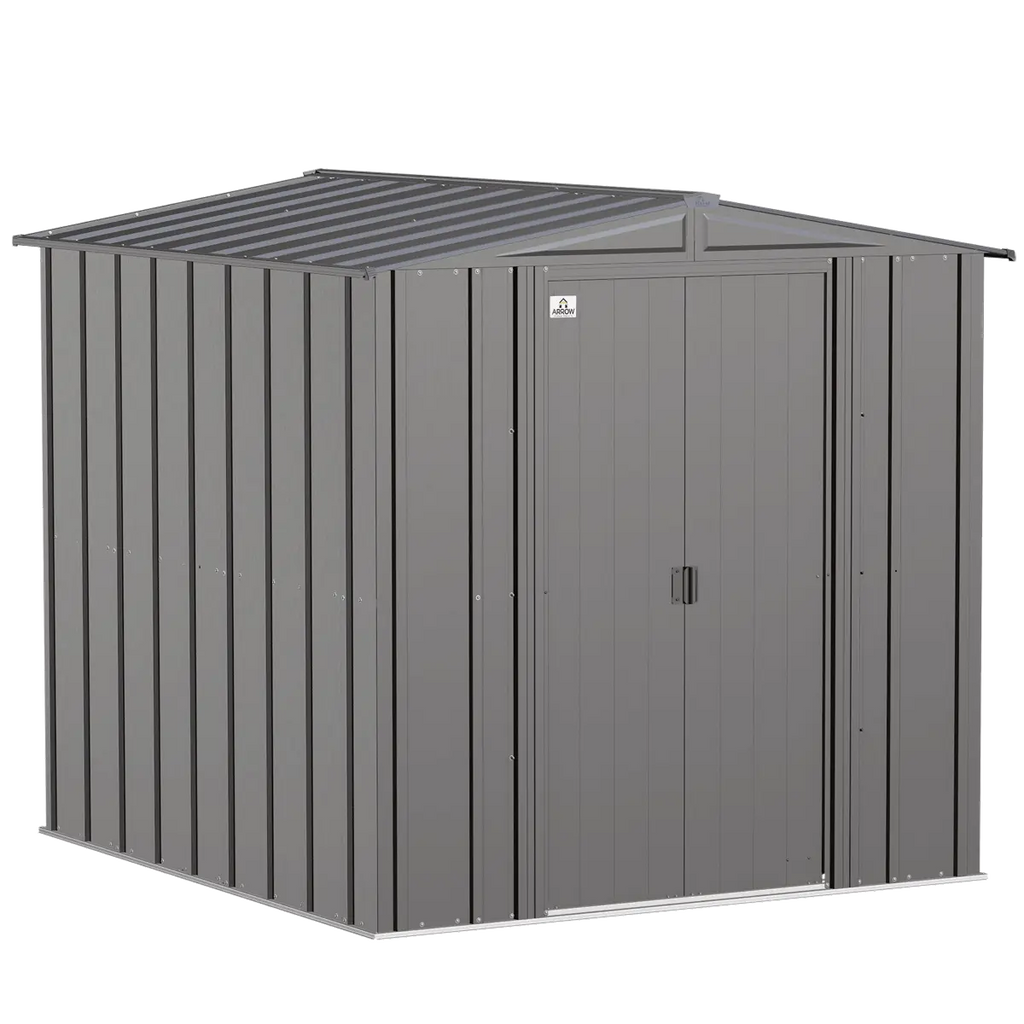 Arrow Classic Steel Storage Shed, 6' Wide x 7' Depth - Sheds For Space