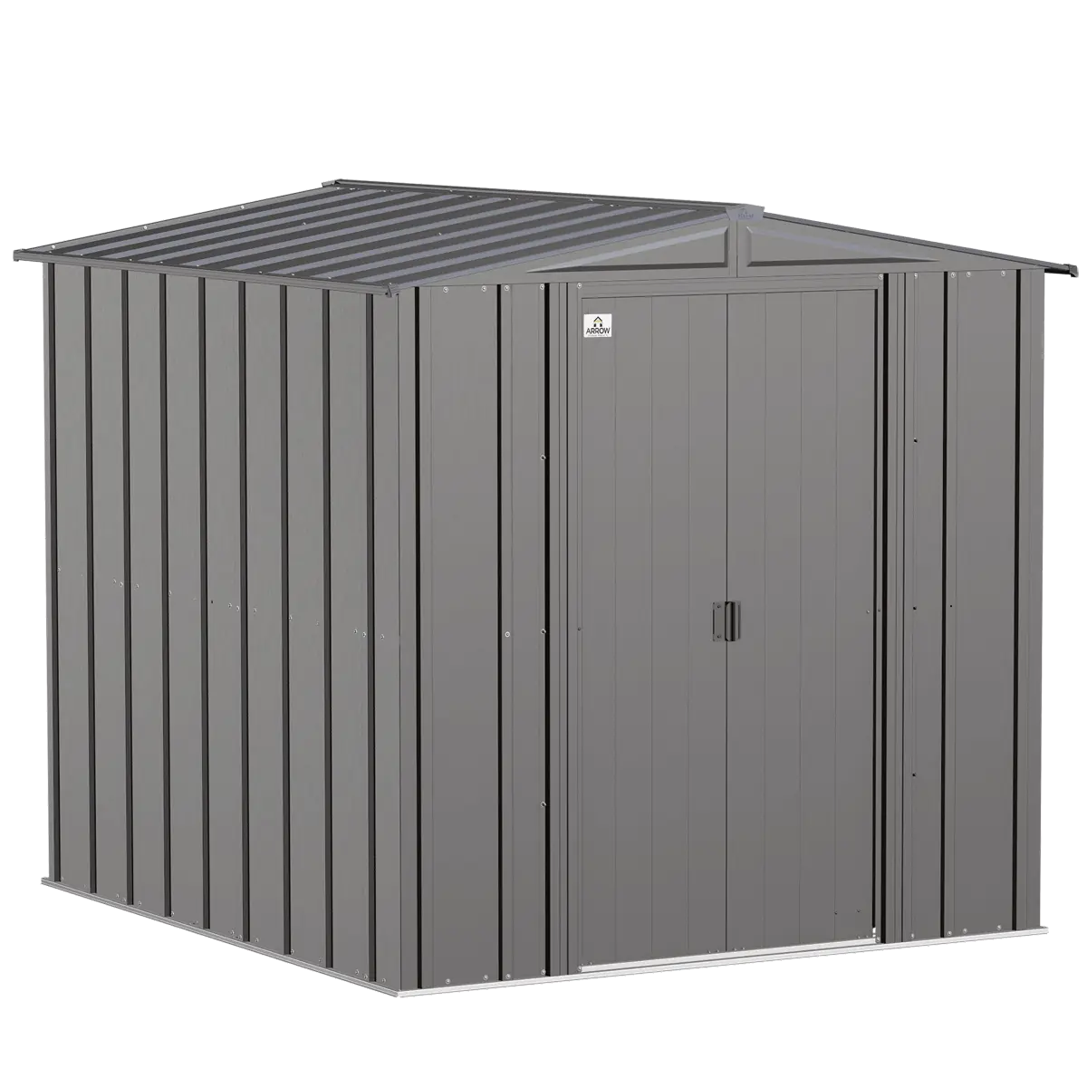 Arrow Classic Steel Storage Shed, 6' Wide x 7' Depth - Sheds For Space