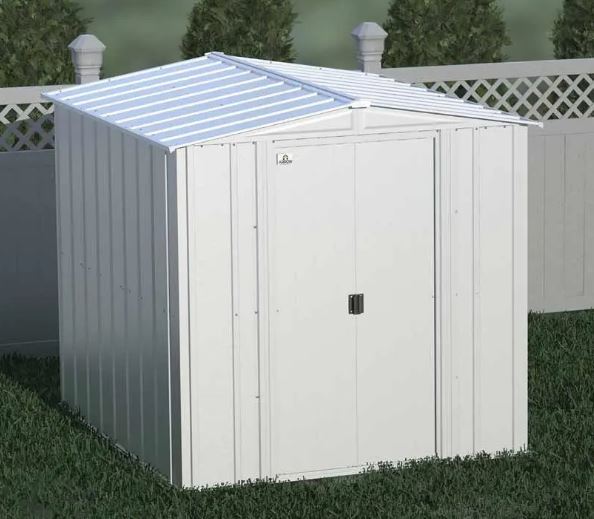 Arrow Classic Steel Storage Shed, 6' Wide x 7' Depth - Sheds For Space