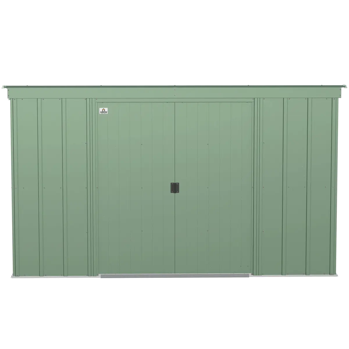 Arrow Classic Steel Storage Shed, 10' Wide x 4' Depth - Sheds For Space