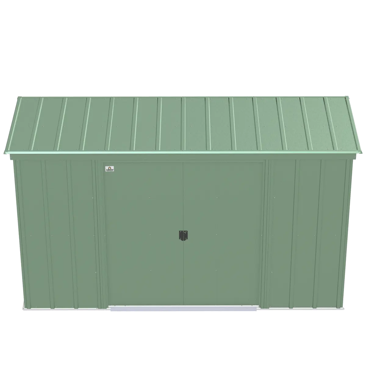 Arrow Classic Steel Storage Shed, 10' Wide x 4' Depth - Sheds For Space