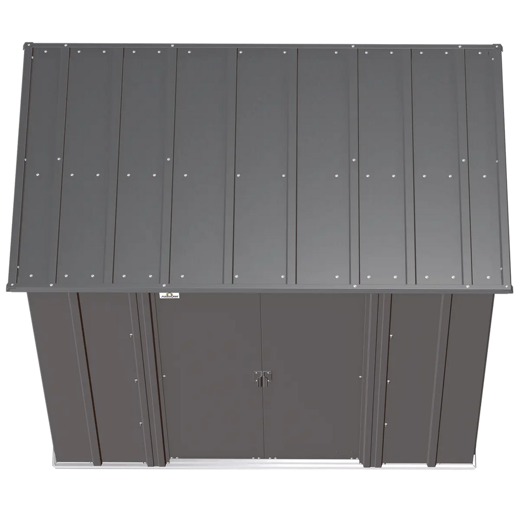 Arrow Classic Steel Storage Shed, 6' Wide x 4' Depth - Sheds For Space