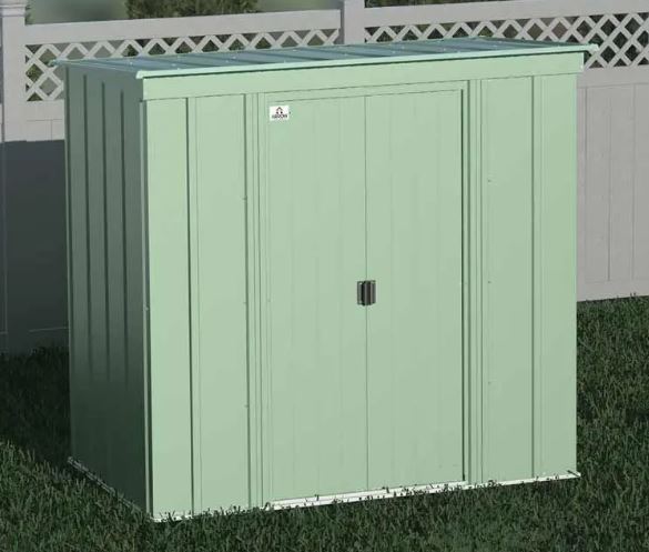 Arrow Classic Steel Storage Shed, 6' Wide x 4' Depth - Sheds For Space