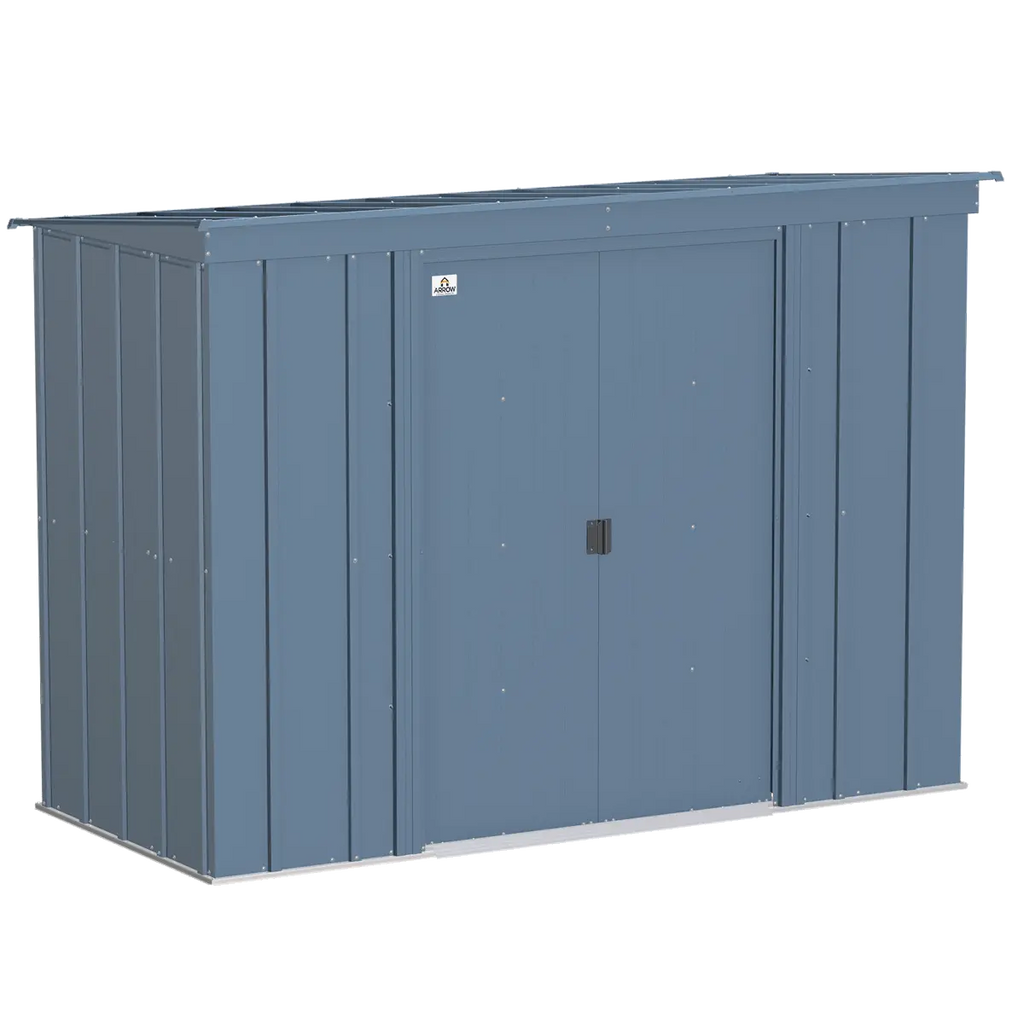 Arrow Classic Steel Storage Shed, 8' Wide x 4' Depth - Sheds For Space