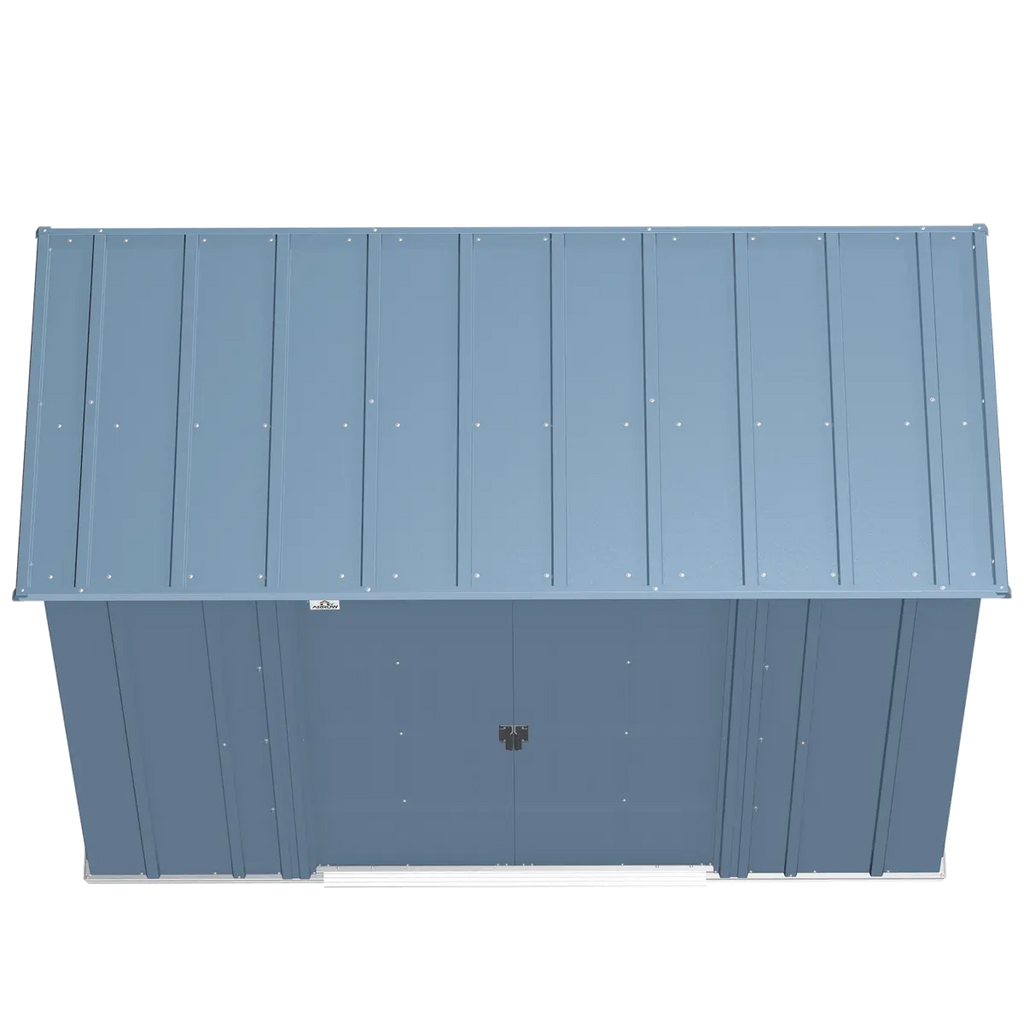 Arrow Classic Steel Storage Shed, 8' Wide x 4' Depth - Sheds For Space