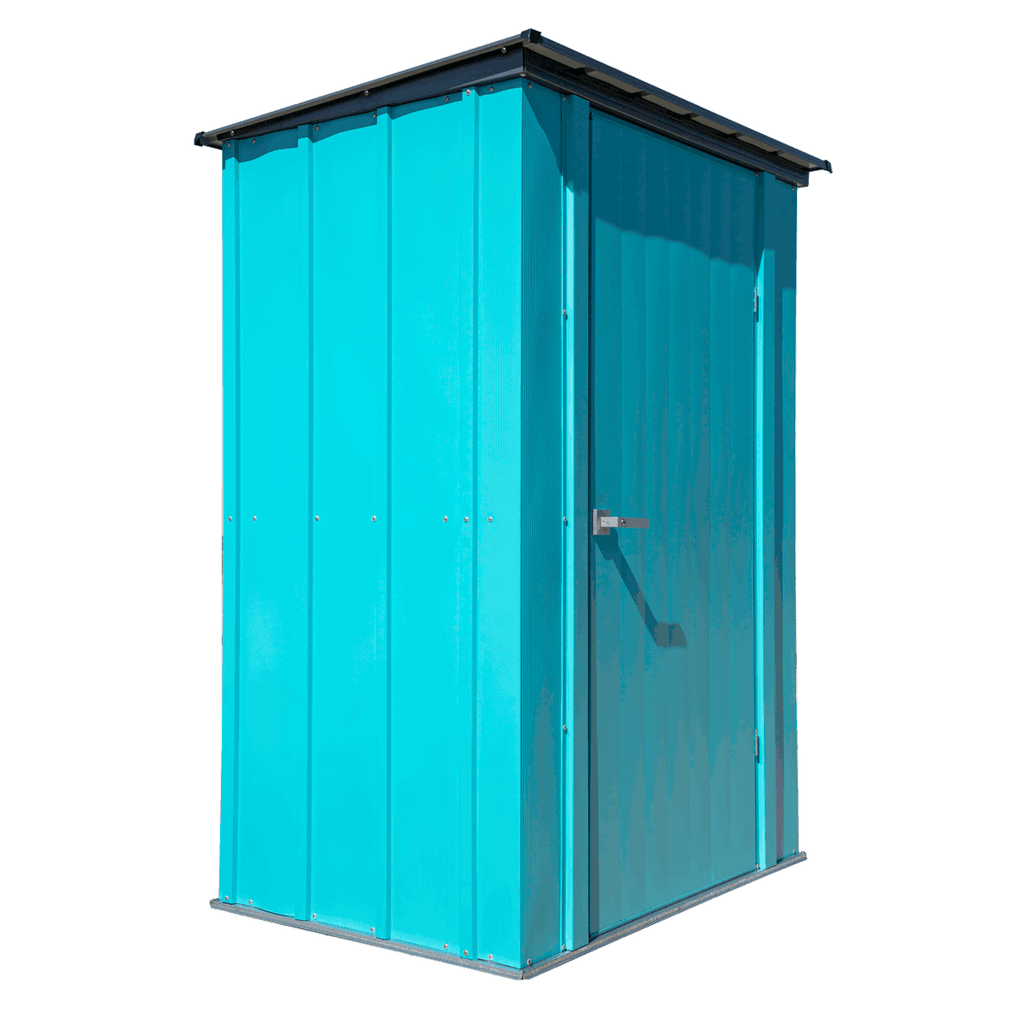 Spacemaker Patio Steel Storage Shed, 4' Width x 3' Depth - Sheds For Space