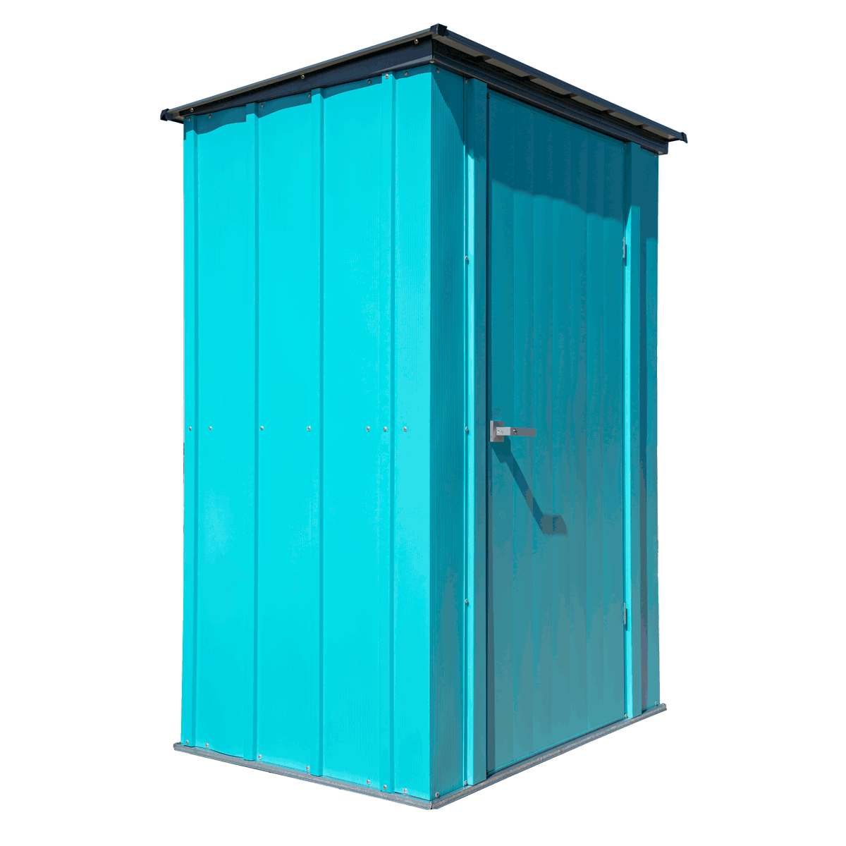 Spacemaker Patio Steel Storage Shed, 4' Width x 3' Depth - Sheds For Space