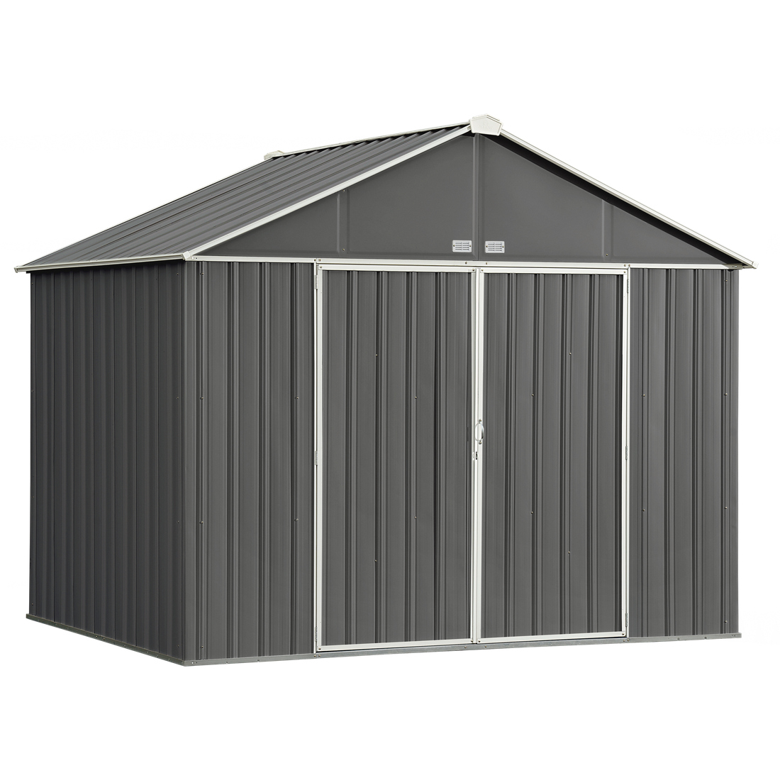 EZEE Shed® Steel Storage Shed 10' Width x 8' Depth - Sheds For Space