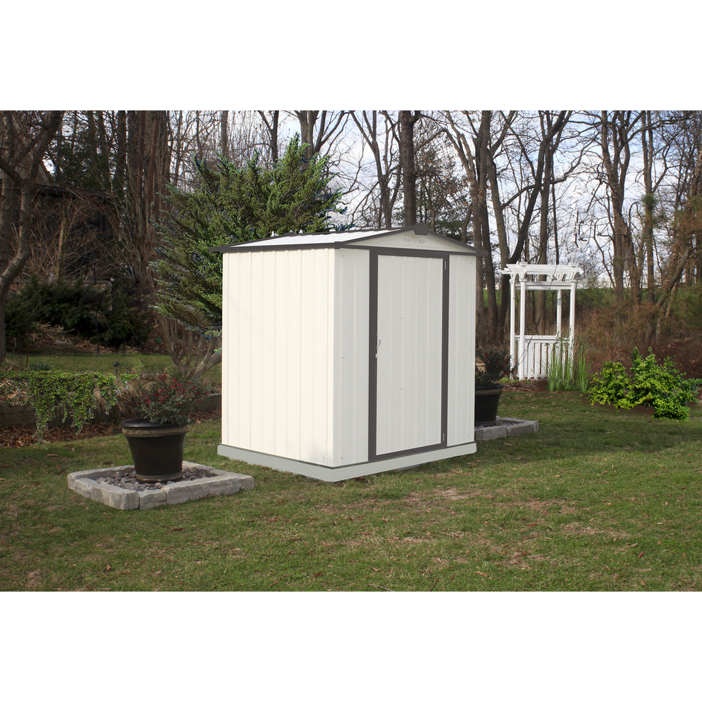 EZEE Shed® Steel Storage Shed 6' Width x 5' Depth - Sheds For Space