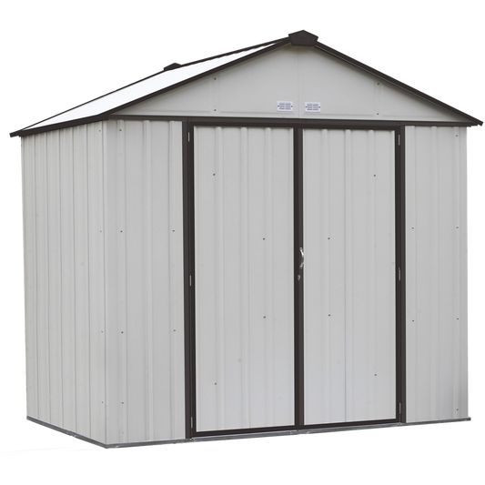 EZEE Shed® Steel Storage Shed 8' Width x 7' Depth - Sheds For Space