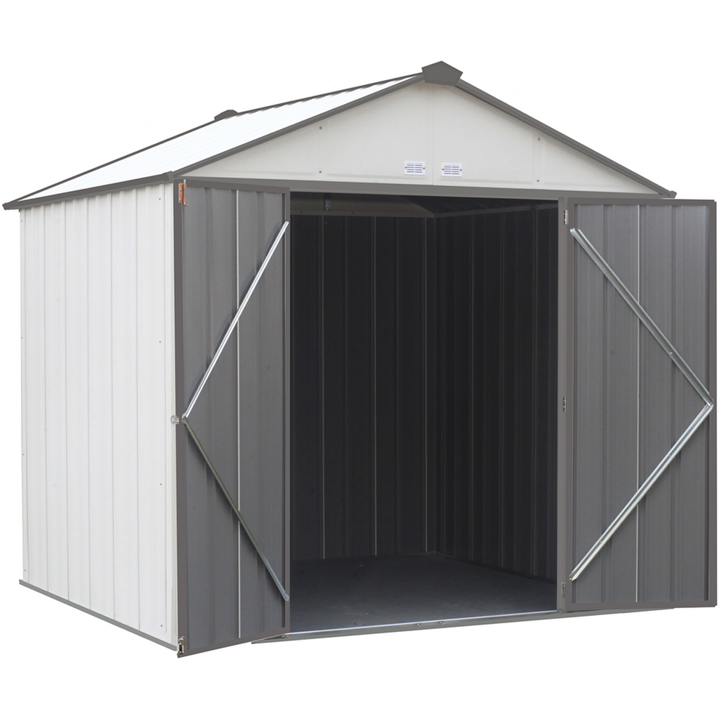 EZEE Shed® Steel Storage Shed 8' Width x 7' Depth - Sheds For Space