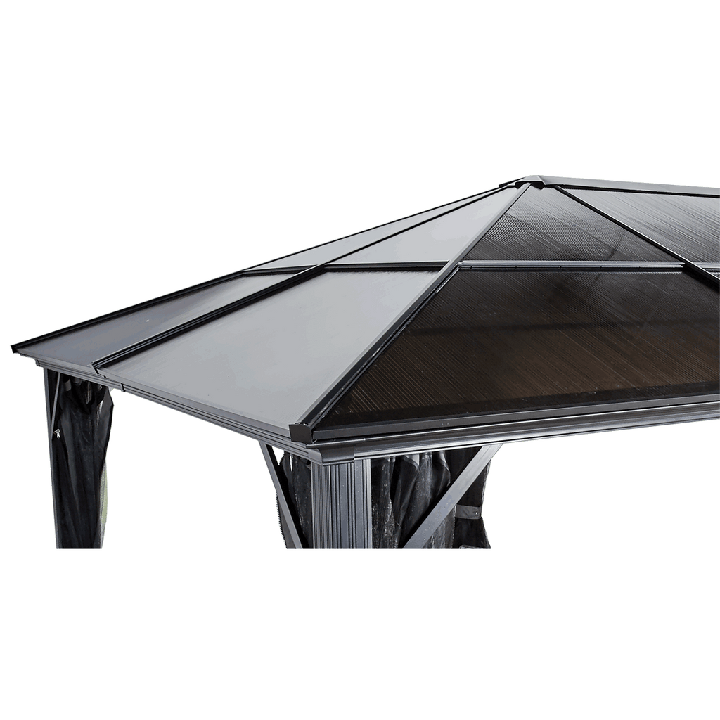 Meridien Hardtop Gazebo 10x10, 10x12, 10x14, 12x16 - Sheds For Space