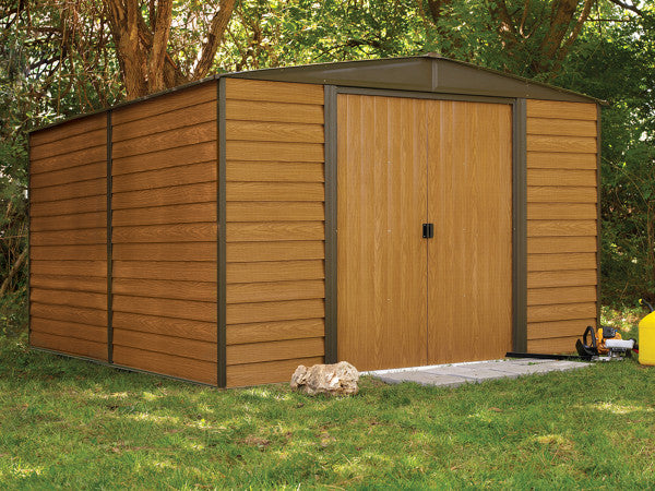 Woodridge Steel Storage Shed 10' Width x 12' Depth - Sheds For Space