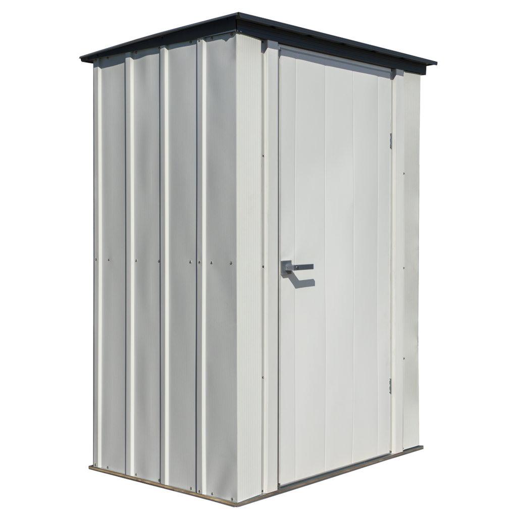 Spacemaker Patio Steel Storage Shed, 4' Width x 3' Depth - Sheds For Space