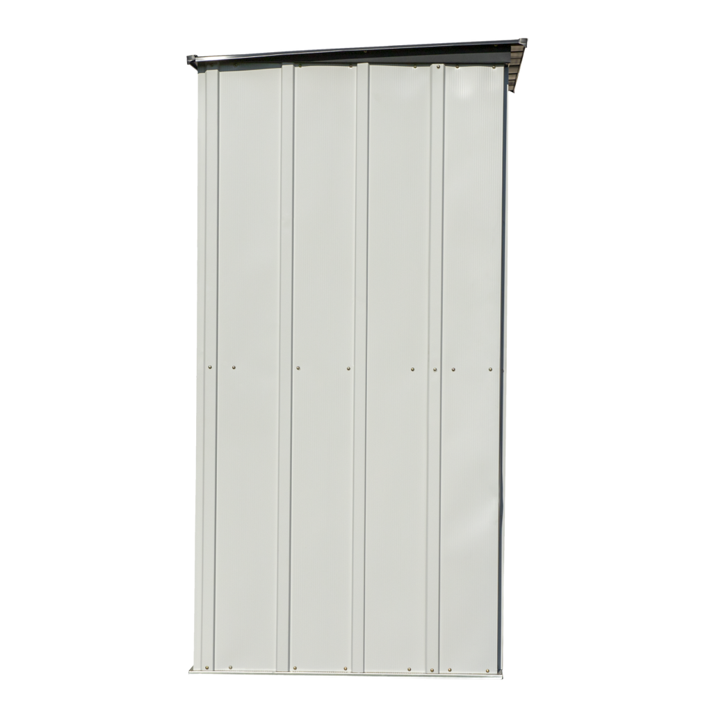 Spacemaker Patio Steel Storage Shed, 4' Width x 3' Depth - Sheds For Space