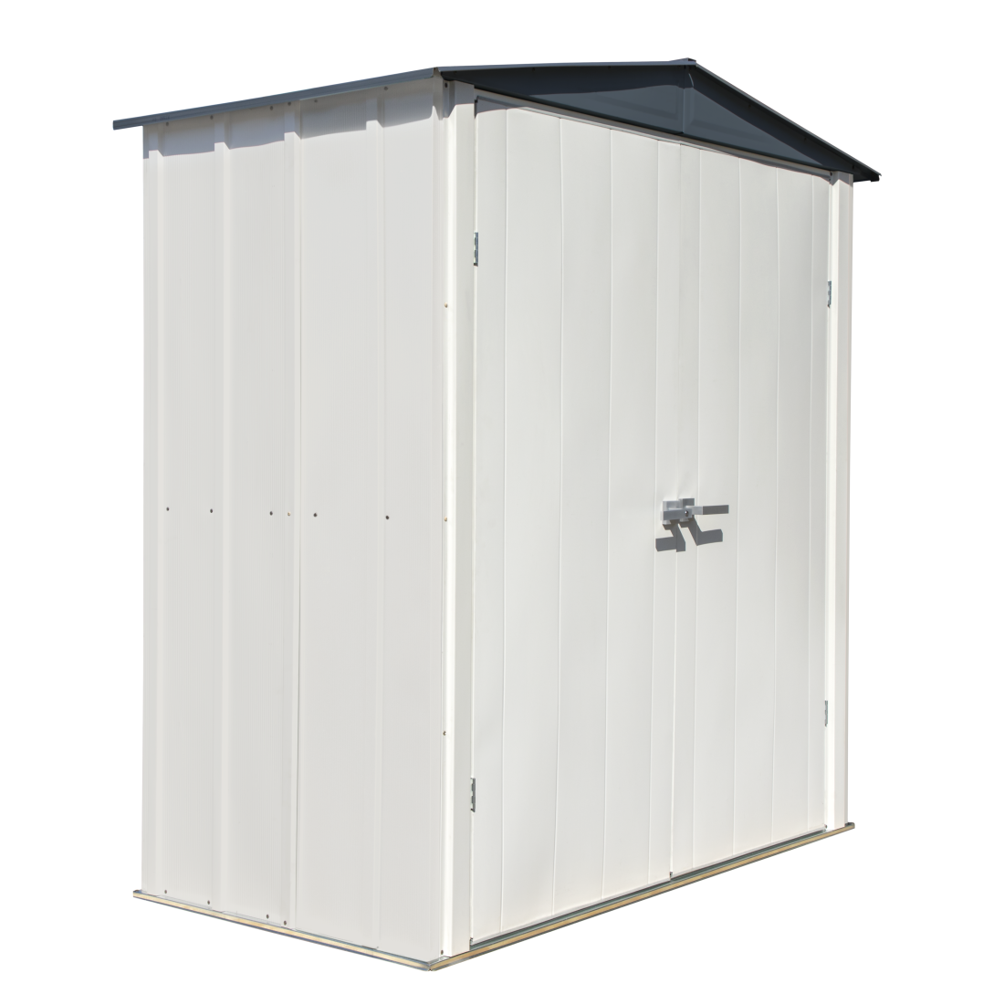 Spacemaker Patio Steel Storage Shed, 6' Width x 3' Depth - Sheds For Space