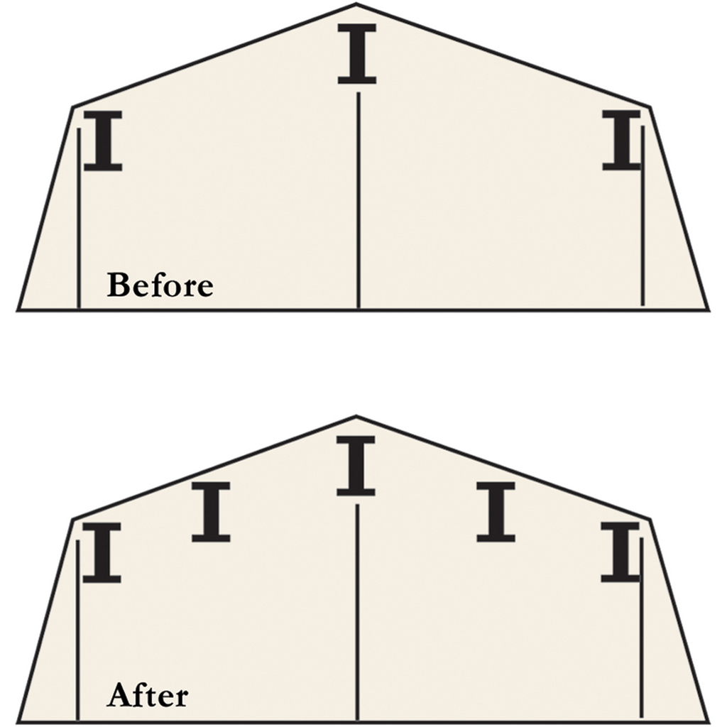 Roof Strengthening Kit for Arrow Sheds 6 x 5 and 8 x 6 - Sheds For Space