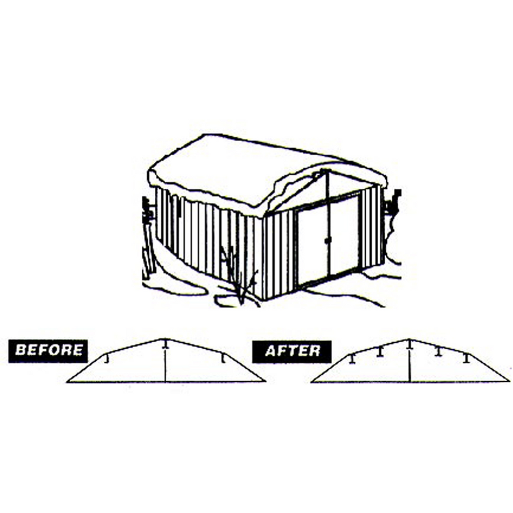 Roof Strengthening Kit for Arrow Sheds 6 x 5 and 8 x 6 - Sheds For Space