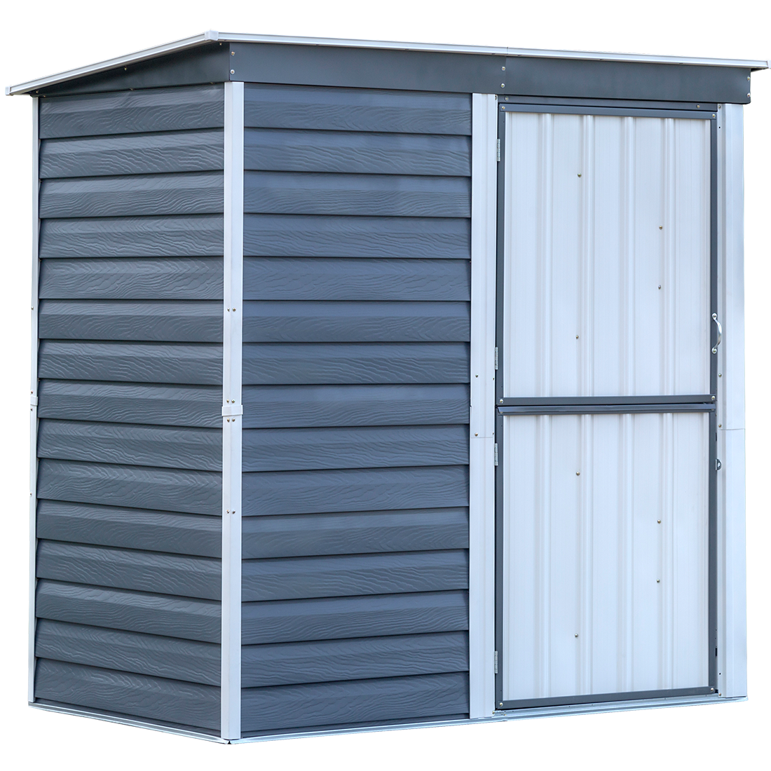 Arrow Shed-in-a-Box™ Steel Storage Shed 6' Width x 4' Depth - Sheds For Space