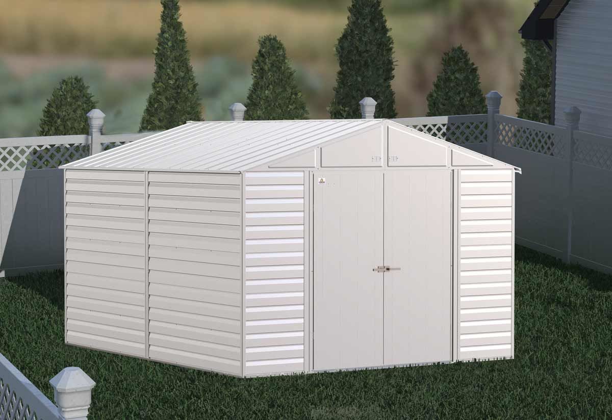 Arrow Select Steel Storage Shed, 10' Width x 12'Depth - Sheds For Space