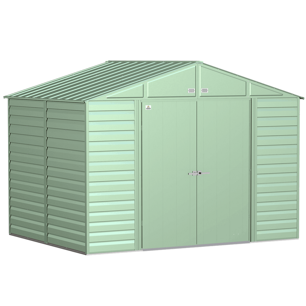 Arrow Select Steel Storage Shed, 10' Width x 8' Depth - Sheds For Space