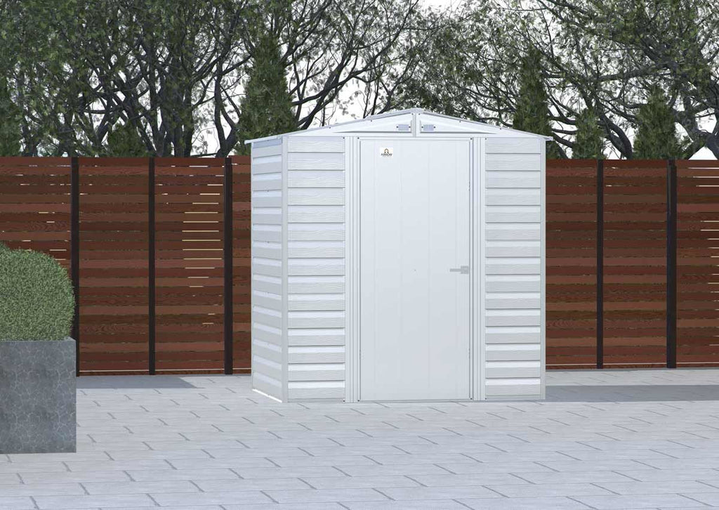 Arrow Select Steel Storage Shed, 6' Width x 5' Depth