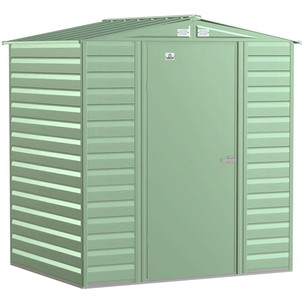 Arrow Select Steel Storage Shed, 6' Width x 5' Depth - Sheds For Space