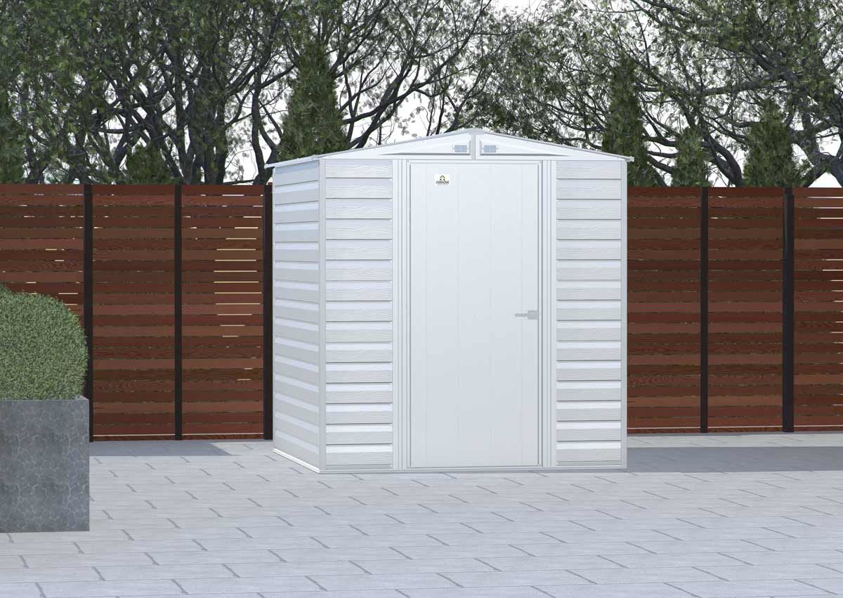 Arrow Select Steel Storage Shed, 6' Width x 7' Depth - Sheds For Space