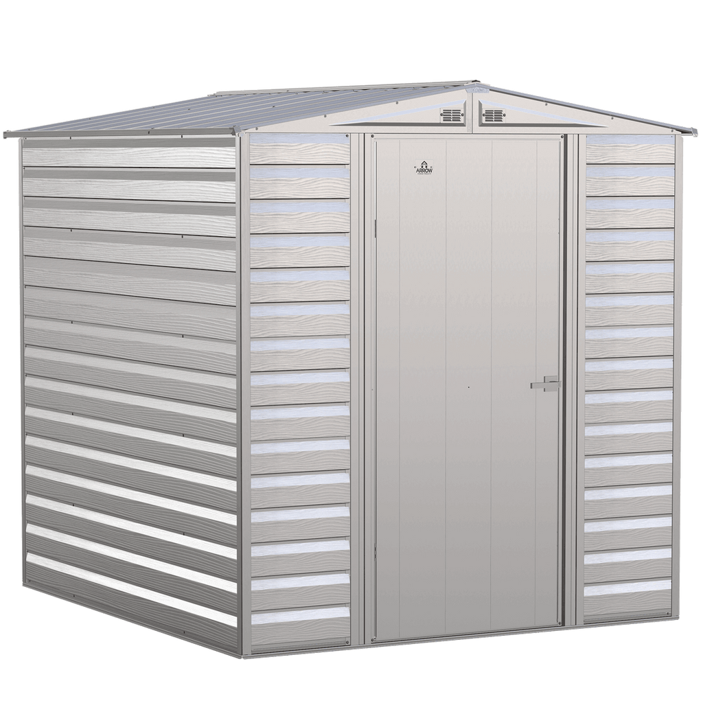 Arrow Select Steel Storage Shed, 6' Width x 7' Depth - Sheds For Space