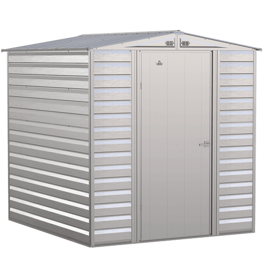 Arrow Select Steel Storage Shed, 6' Width x 7' Depth - Sheds For Space