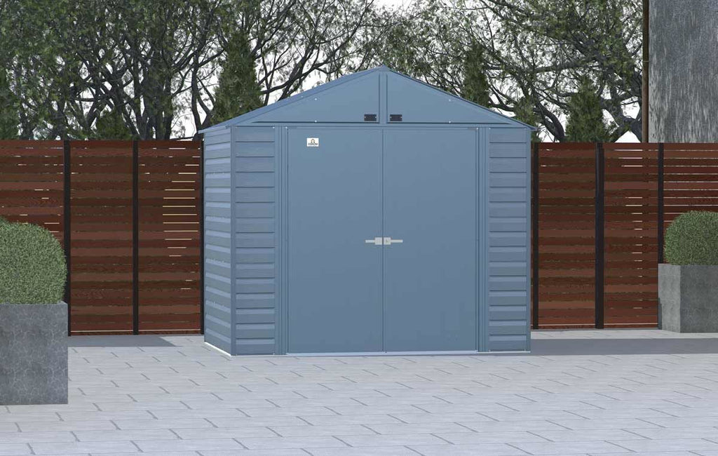 Arrow Select Steel Storage Shed, 8' Width x 6' Depth - Sheds For Space